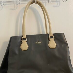 Coach Black and Cream Tote Bag limited  wdition, leather